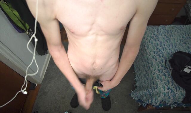 Strenuous breathing and splooging everywhere