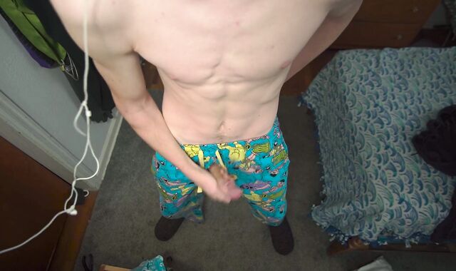 Strenuous breathing and splooging everywhere