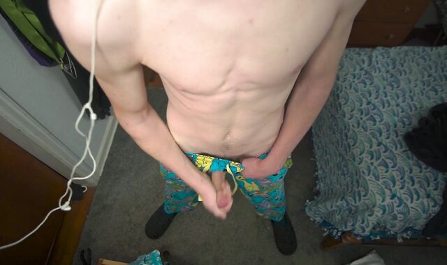 Strenuous breathing and splooging everywhere