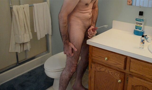 Caught my roomie playing with his laughably diminutive lil' lil' shaft