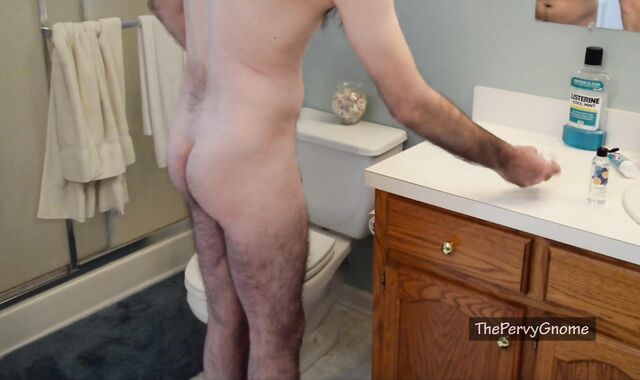 Caught my roomie playing with his laughably diminutive lil' lil' shaft