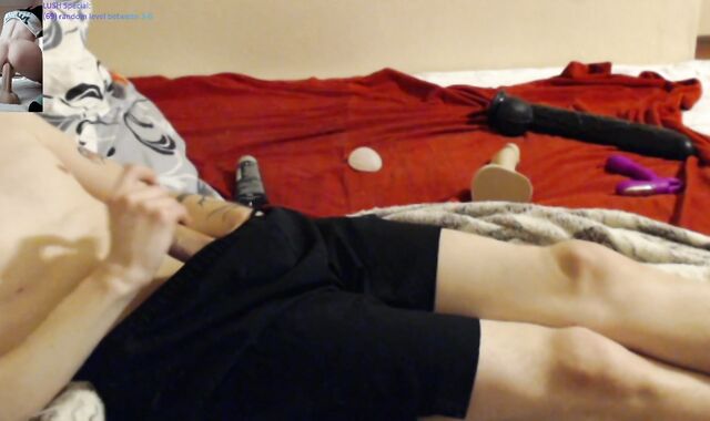 Bod glazed with monstrous jism fountain (web webcam demonstrate cut)