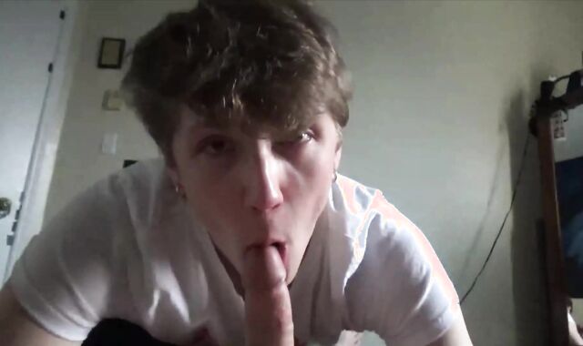 Wanking & Deep-Inhaling Father Off