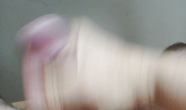 Home Alone Wanking My Erect Beef Whistle Until I Cum