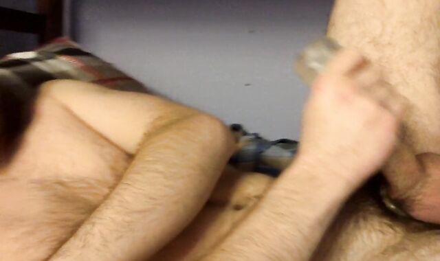 Young virgin blows a geyser 2 times with jism-shotgun ring and masturbator