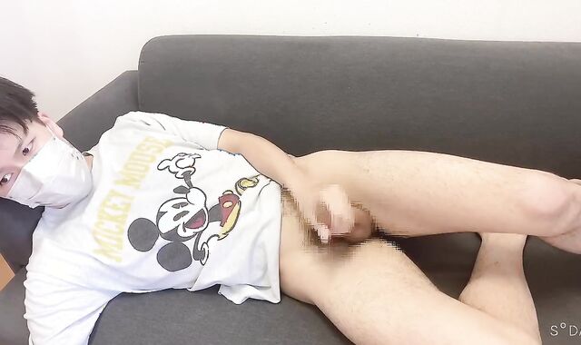 #20 イケメン男子大学生 久しぶりのオナニー