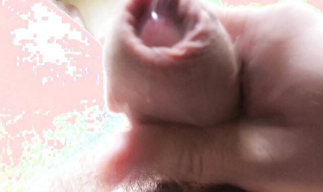 Solo Male Getting Off Close Up Jizz Shot Jerking Off Manmeat Masturbating