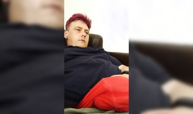 Lush nubile nearly caught by roomie