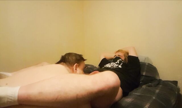 Sir possesses sub by face fuckin' His property