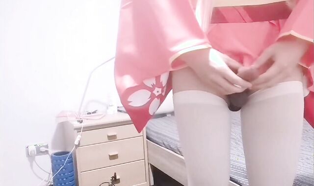 浴衣COS和震动肛塞ww