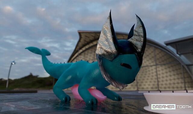 PETITE BLUE FISH-DOGGO HAS YAM-SIZED JIZM SHOTS [GROWTH] [FURRY] [CUMSHOT]