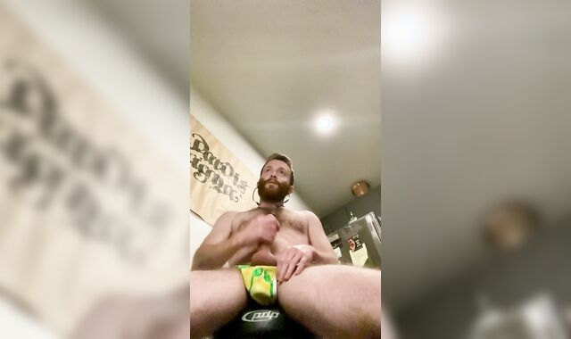 Red Head Boy Teasing and Jizzing with Internet Strangers