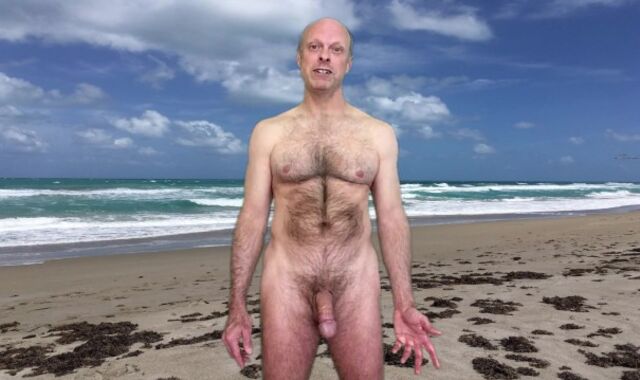 Gay-For-Pay Exhibitiionist's Homosexual Nude Beach Tryst