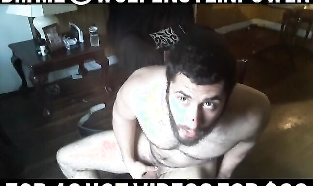 Super-Steamy Bodybuilder Jacking Off and Cumming in Living Guest Apartment more movies OF: wolfenstein