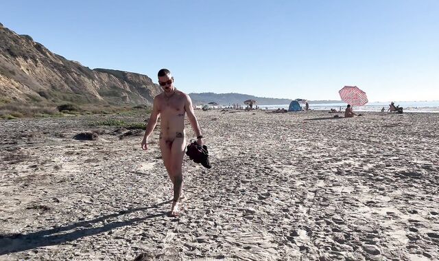 Let's go to the bare beach