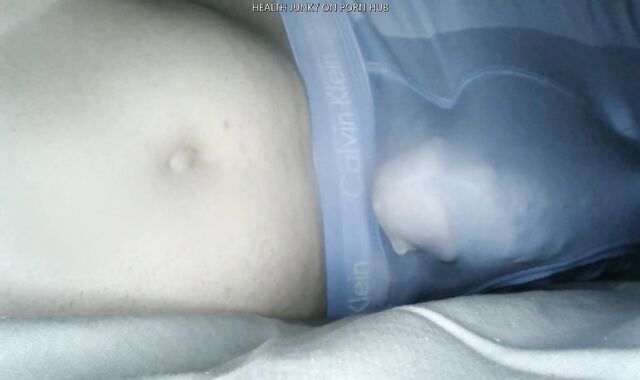Insatiable raw wish in Calvin Kleins. Lots of piss, jizz, and pre jizm.