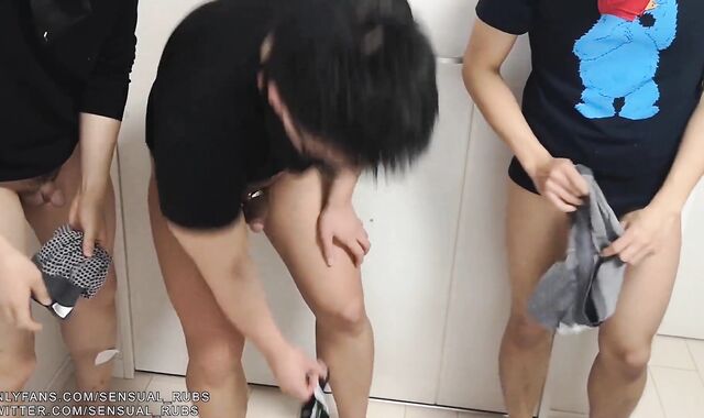 Red-Hot fetish lovemaking industry starlet Yoshi Kawasaki gets massaged and fisted by anonymous strangers!