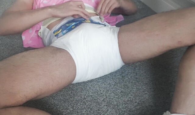 Diaper Change, Dousing then Tear Up Stick riding and Masturbation