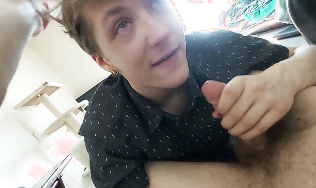 Manstick hungry tramp needing his reward