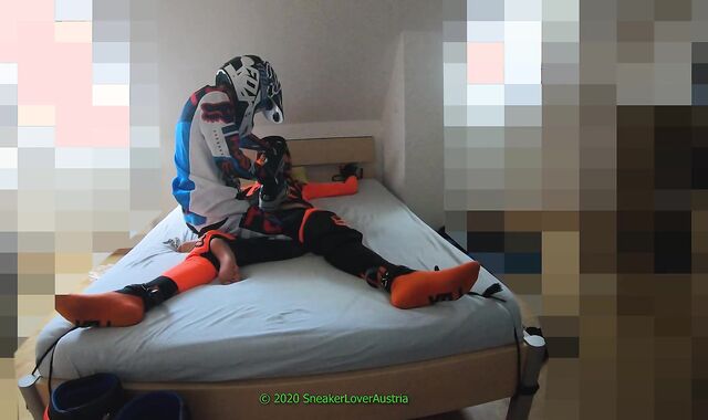 #1 Fucking in MX Gear with my 18y towheaded Bf (Ginormous Double Jizm Shot on his belly) - Part 1