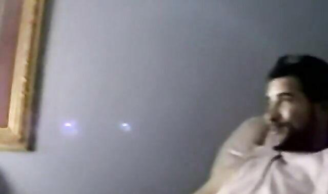 Inexperienced jock hitting off his phat pulsating wood for spunk blast