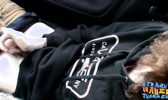 Rebel with no dishonor Sean Johansen stroking it outdoor