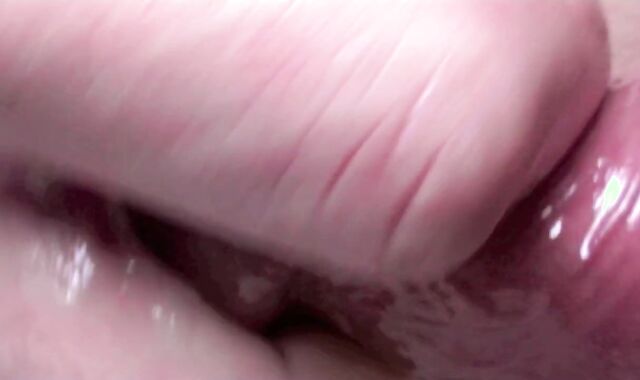 schlong head massage close up (corkscrew)