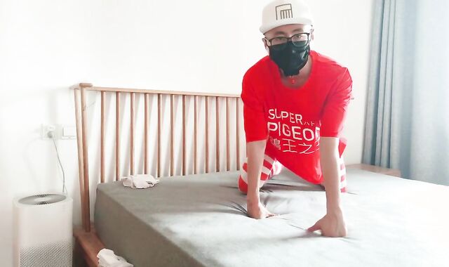 red and white stocking