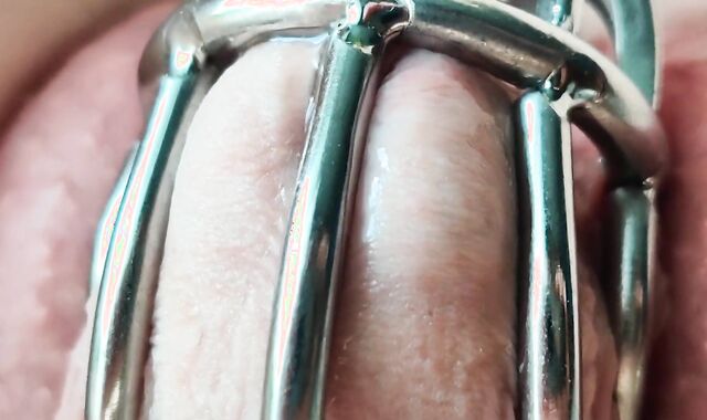 Innocence, urethral screw close up and slow movability jizm shot