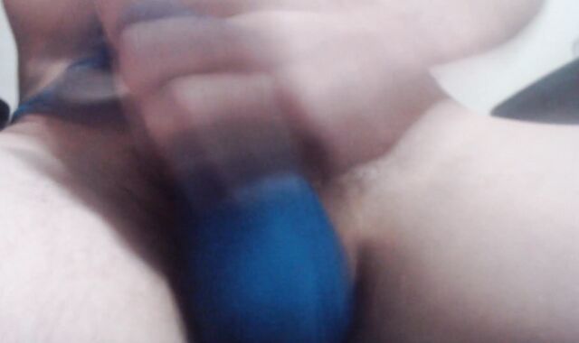 Cummin in blue bathing suit underwear