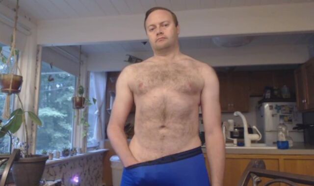 Jizzing on the Table