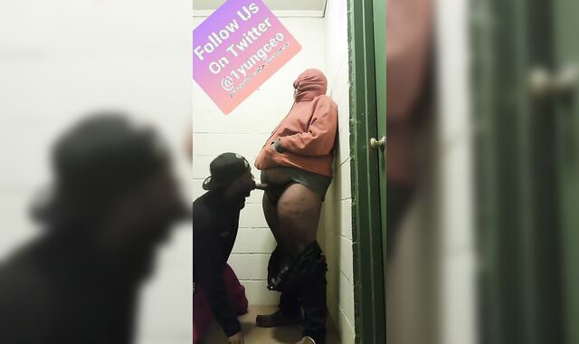 @KingDaChaser Stairwell Super Nutsack Ft @KingTeddyBearXX Part1