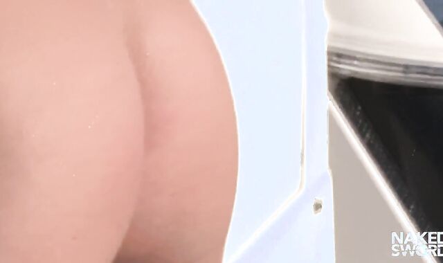 Tossing Salad rump ripped up gay jock savors culo-ravage elation and cash-shot aboard yacht