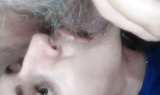 Spun Twunk fem bottom fed lucky old mans cock&cum