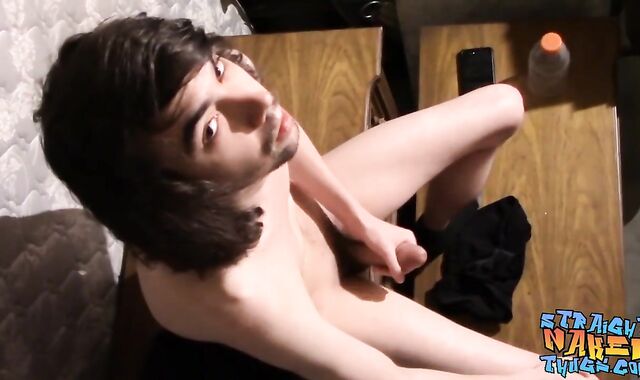 Compilation of faggot-for-pay thug stroking their large jizz-shotguns