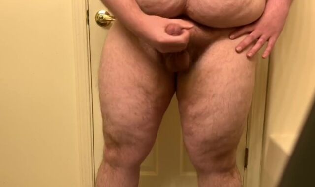 De-Bathrobe masturbate after work