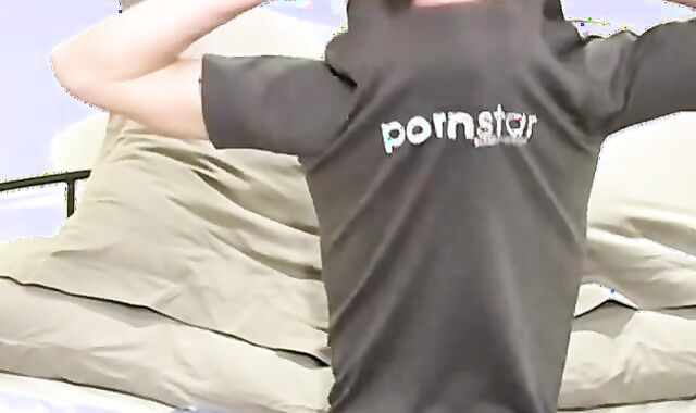 Young inexperienced Paul jacking off and finger-shagging his supah-horny rump