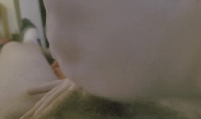 My trans buddy gives me a long forearm-job with explosive jizz shot