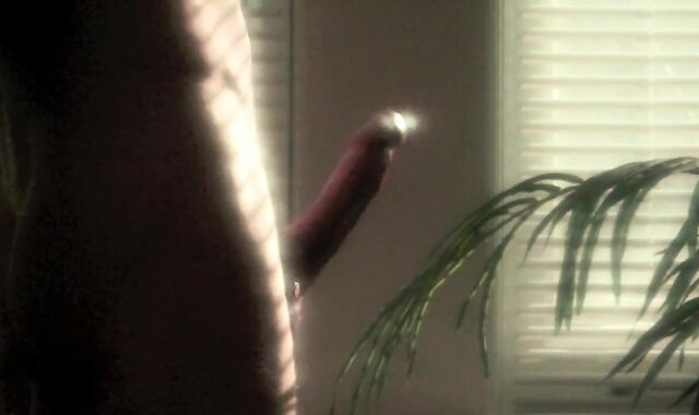 Home flick stellar dude takes off and milks ample jism-shotgun striptease dance