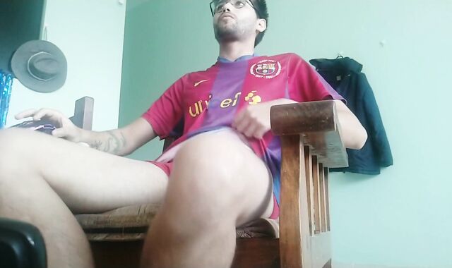 Jugador de Futbol se Masturba en