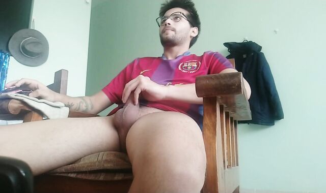 Jugador de Futbol se Masturba en