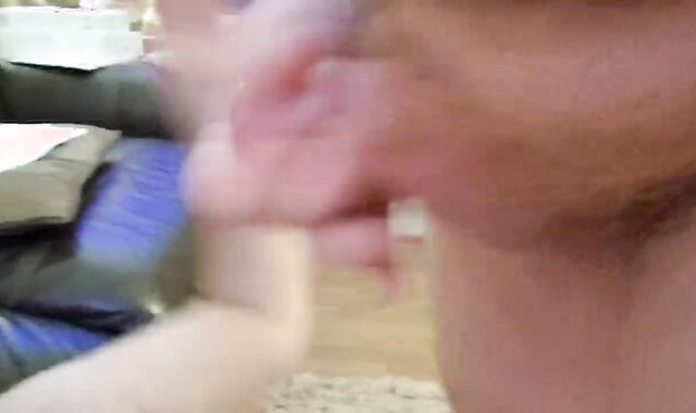 Daddy Spunk's On stepson's Chest