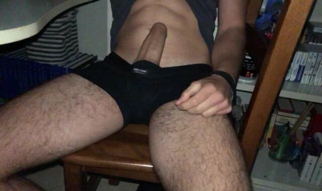 Using Lube on my XXL fuckpole and liking it