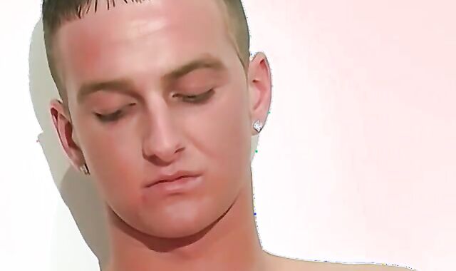 19yo Brit interviewed before draining and spunking solo