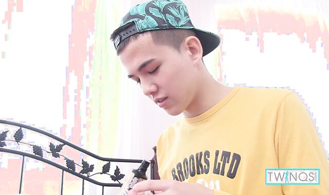 Insane Boy Xander Opens Up His Legs For Some Faux Boner Ravaging!