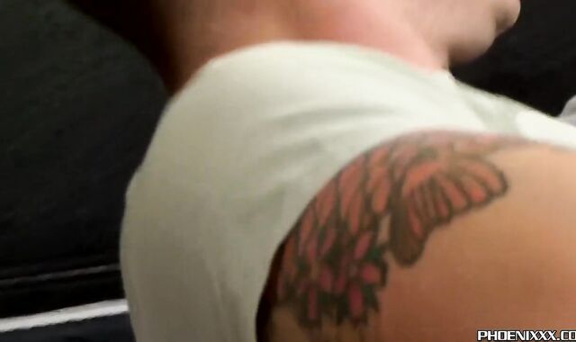 Casper Ellis and and Dwayne Adams anal invasion fuck and cum