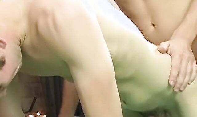 Uber-Ultra-Cute twinks Gabe Crawford and Kyle Law booty nailing pummel and spunk