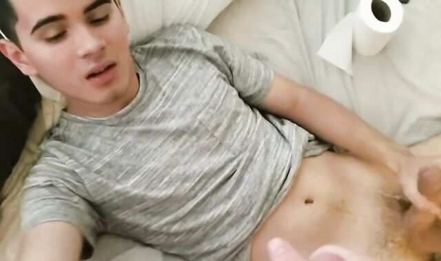 Inexperienced Teen Stud Deep-Throating Wood and Taking Facial Cumshot Popshot