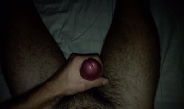 SQUEALING loud while stroking my weenie with a GIGANTIC JIZM-SHOT at the end