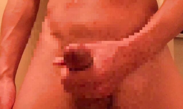 I took off my boxer cut-offs and mass orgasm wad at the camera